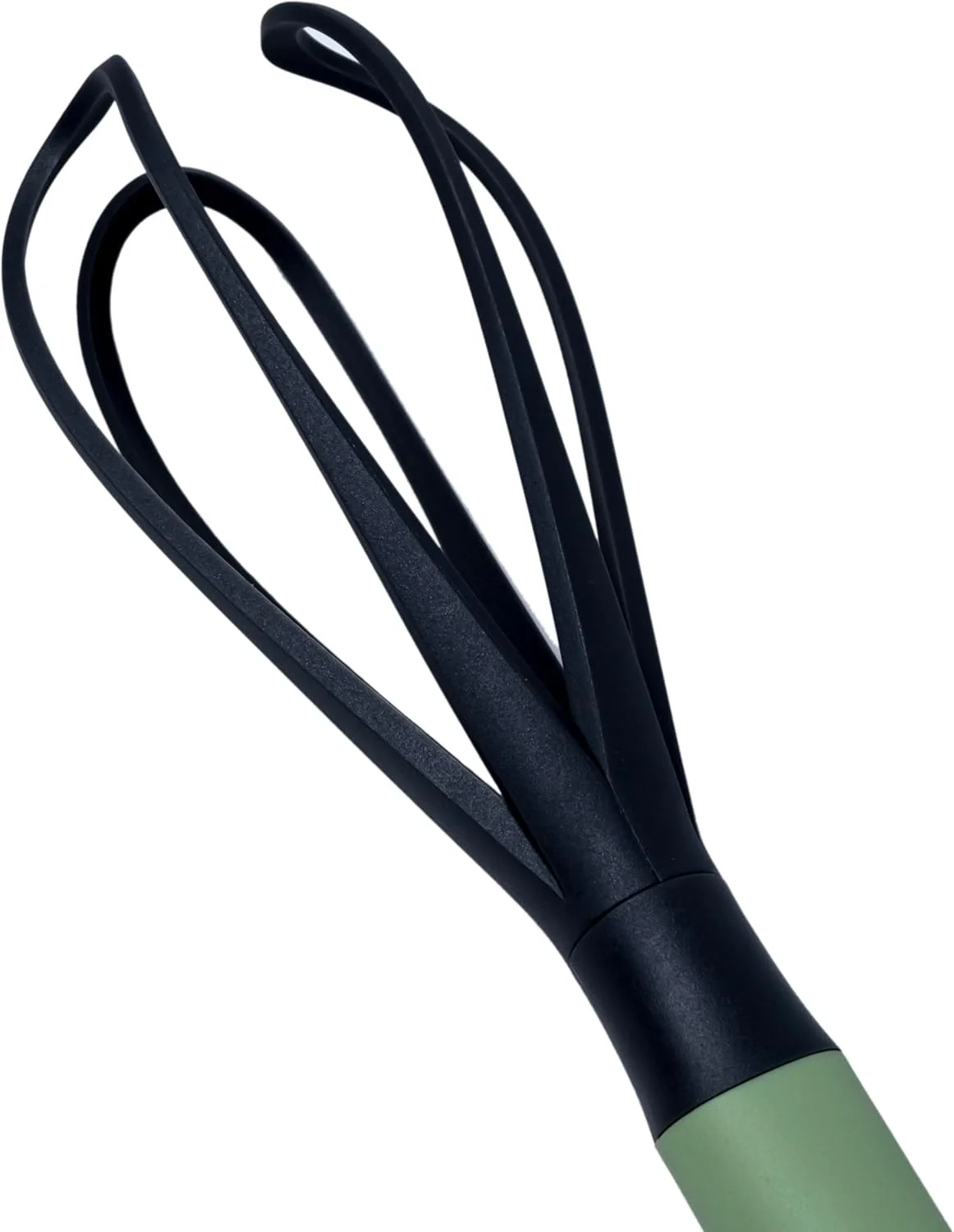 Cuisine Art Handle Nylon Whisk With Bind Card-30cm-Pesto Green & Black - Image 3