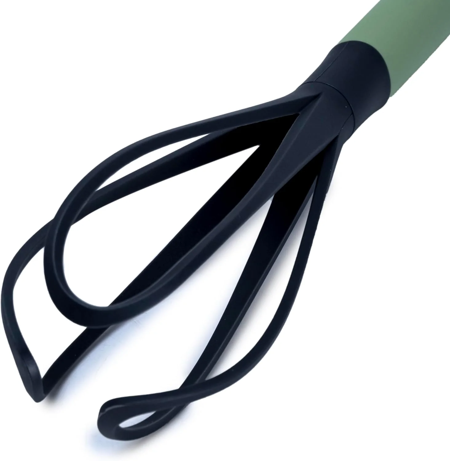 Cuisine Art Handle Nylon Whisk With Bind Card-30cm-Pesto Green & Black - Image 4