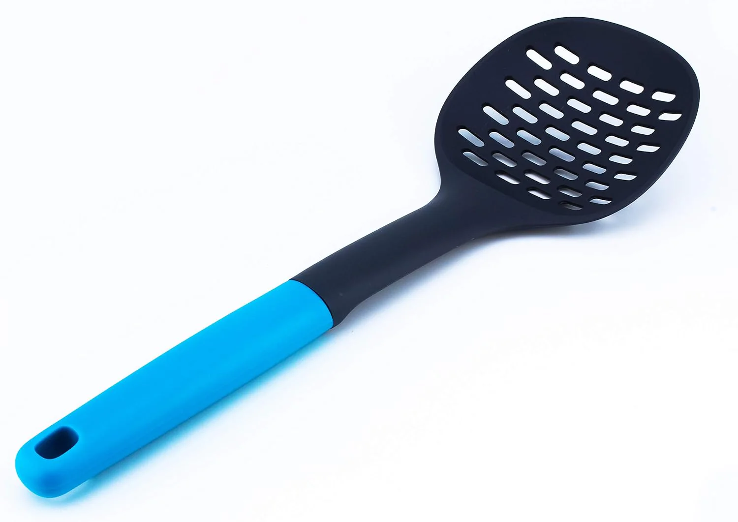 Cuisine Art Nylon Skimmer with PplyPropylene Handle-32cmX10cm-Blue&Grey