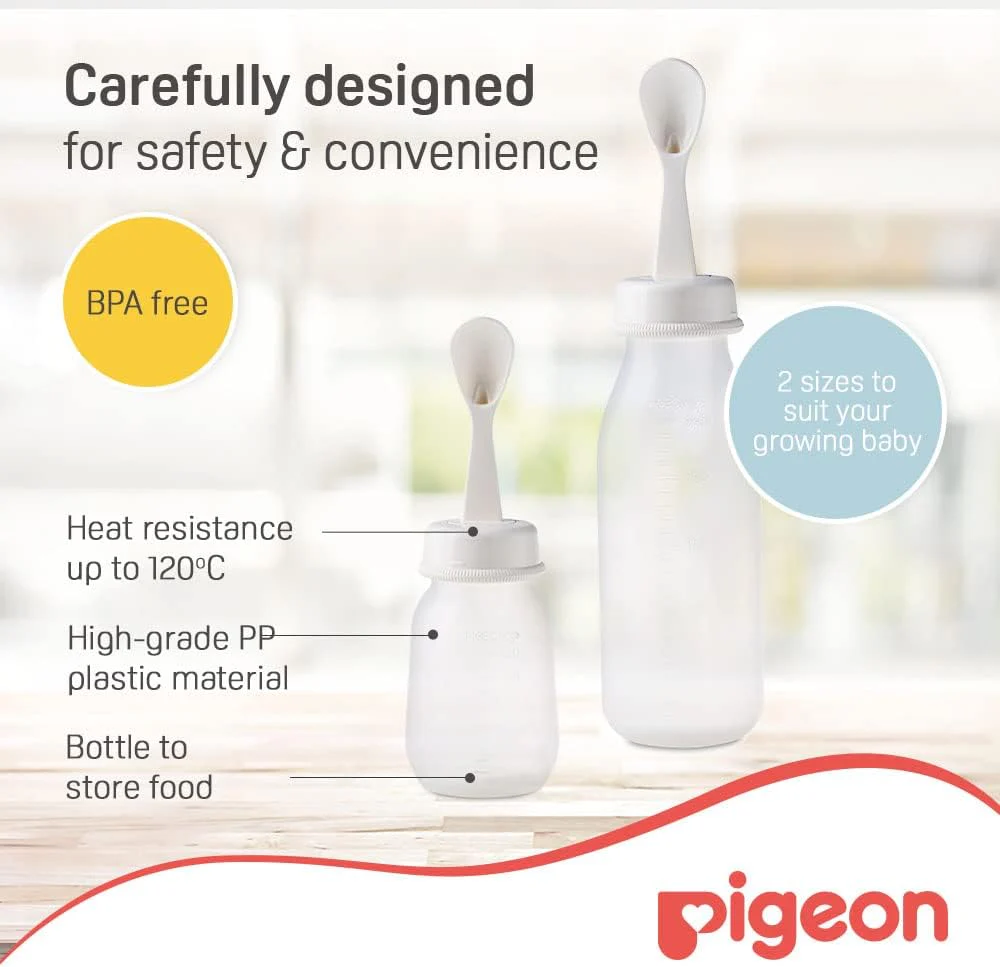 Pigeon Weaning Bottle, 240 Ml 3329, White - Image 3