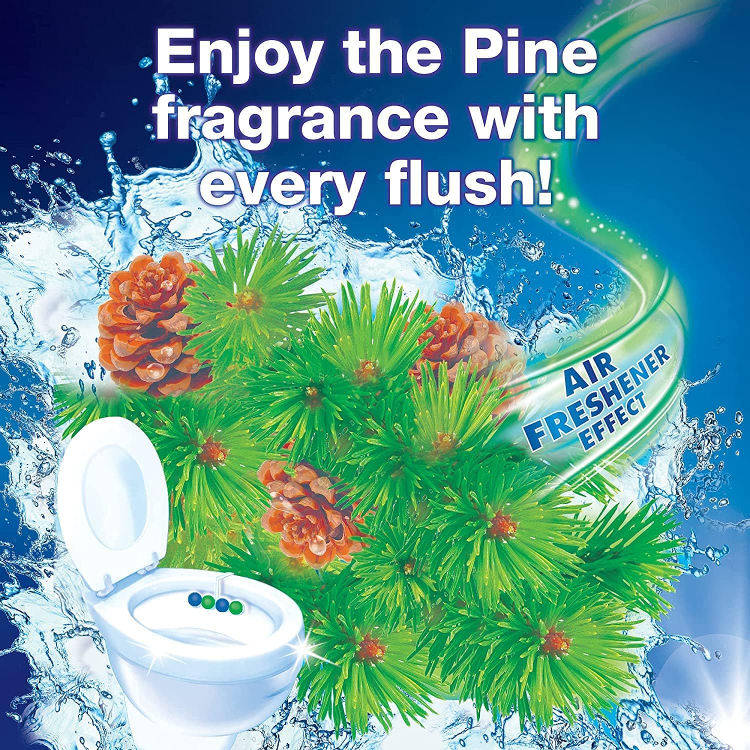 Dac Power Active Toilet Rim Blocks Pine 50 g - Image 2