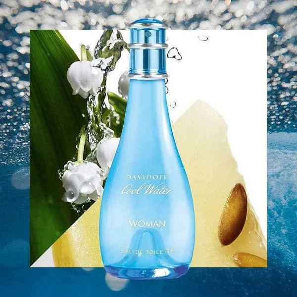 Davidoff Cool Water Woman EDT- 100ml - Image 3