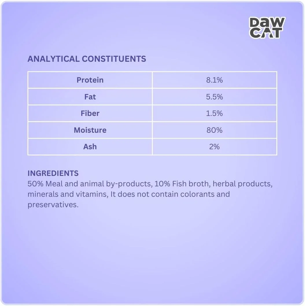 DawCat Adult Cat Food With Salmon-1KG - Image 3