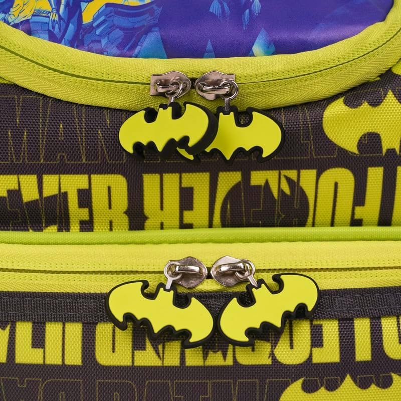Warner Bros Batman Lunch Box Bag 1Liter, 2-Compartment- LB103 - Image 3