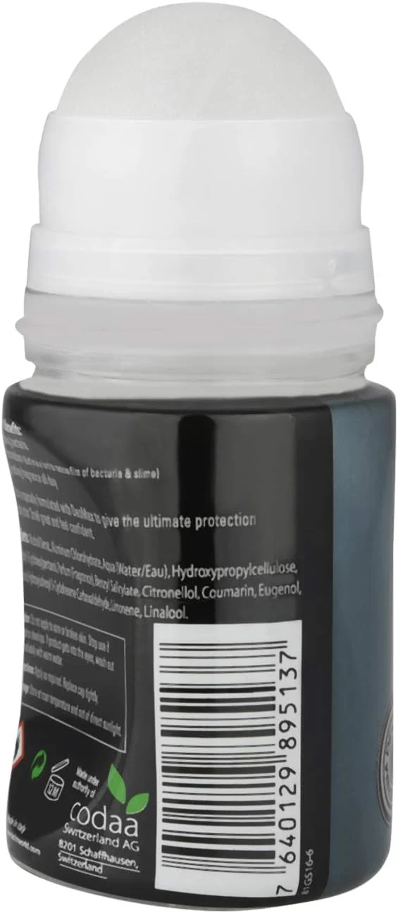 Denim DeoMax Deodorant Roll On For Men - Black - 24-Hr Freshness - Great Smell - Feel Confident - Bad Odour protection - Long Lasting - Anti-Biofilm - All Skin Types-50ML - Image 4