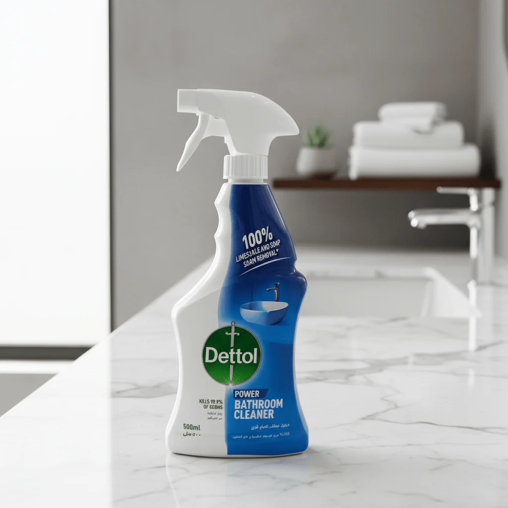 Dettol Antibacterial Bathroom Cleaner Spray-500ml - Image 2