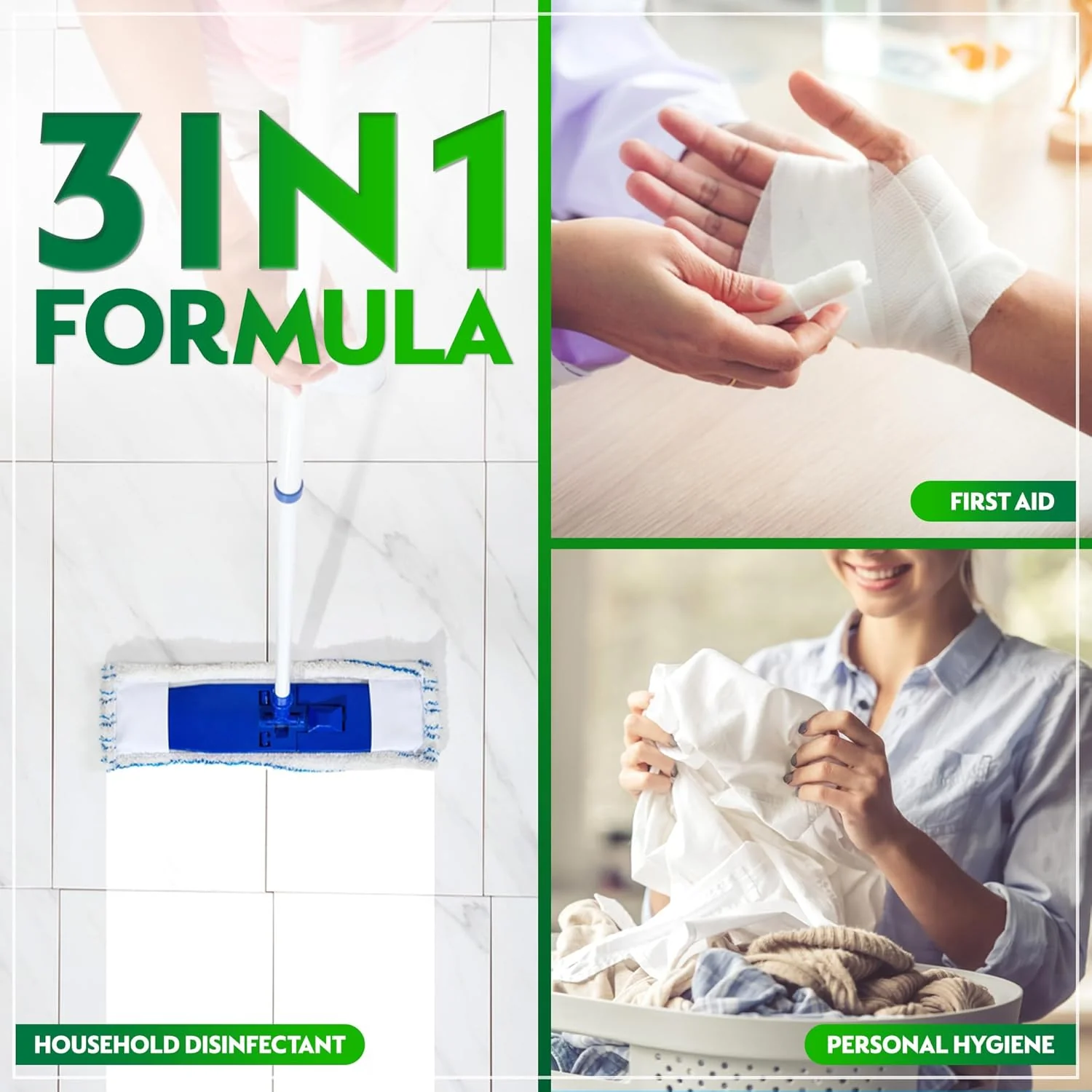 Dettol Antiseptic Antibacterial Disinfectant Liquid for Effective Germ Protection & Personal Hygiene, Used in Floor Cleaning, Bathing and Laundry, 2L (Packaging may vary) - Image 4
