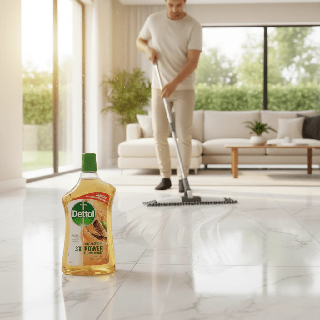 Dettol Oud Antibacterial Protection  Power Floor Cleaner-900ml - Image 2