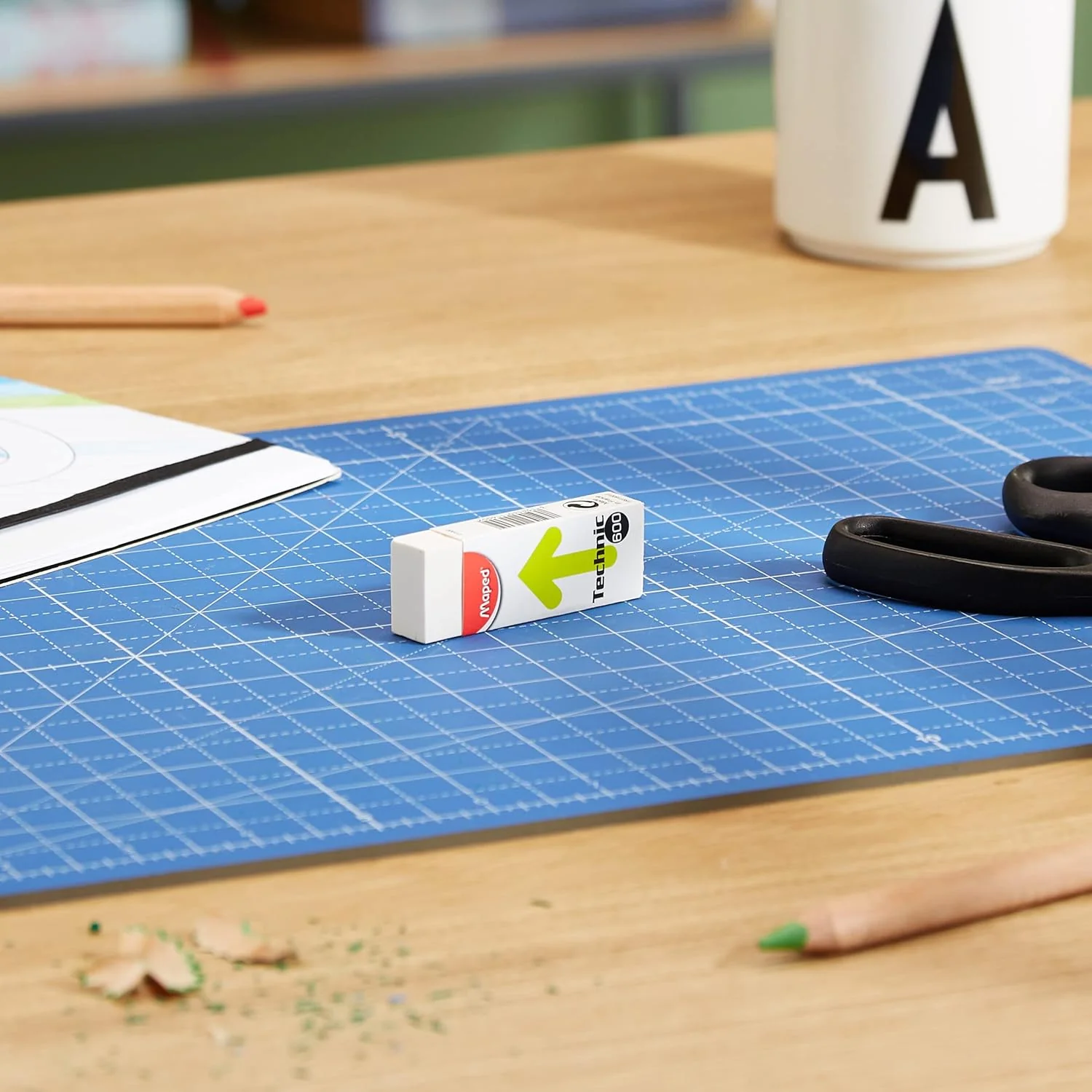 Maped Technic 600 Vinyl Eraser – White | Pack of 2 - Image 3