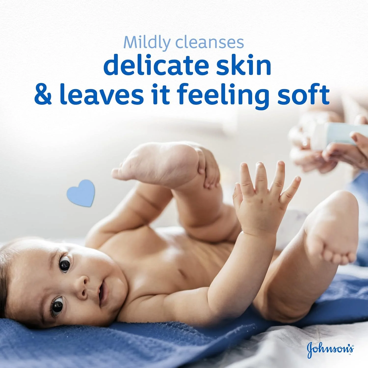Johnson's Baby Gentle Care Soap – 125g × 6 Pack | Mild & Hypoallergenic | Fragrance-Free - Image 2