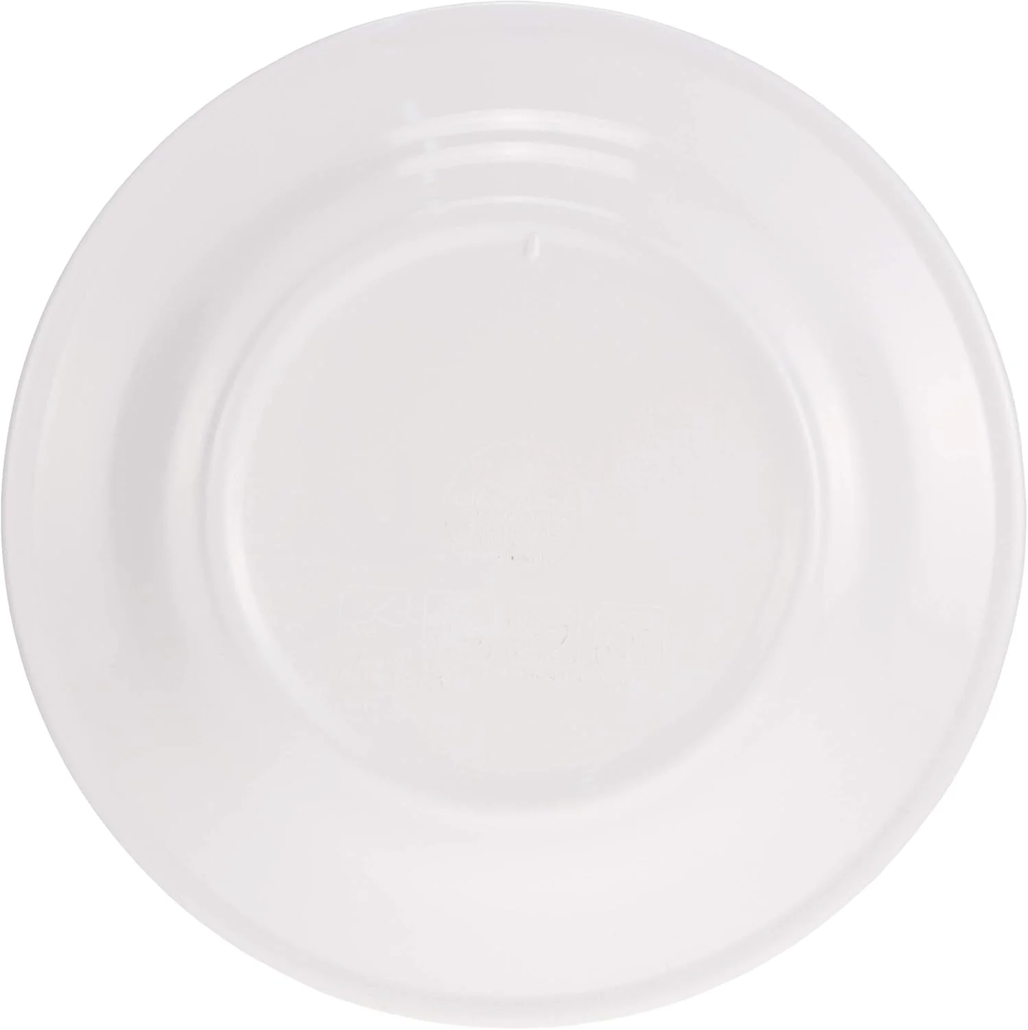 Dinewell Melamine Green Bamboo Round Soup Plate-27CM-White - Image 4