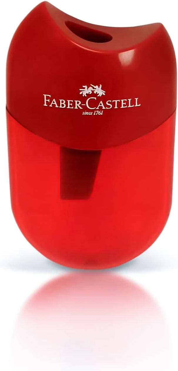 Faber-Castell Mini Apple Sharpener – Classic Single Hole | Assorted Colors - Image 4