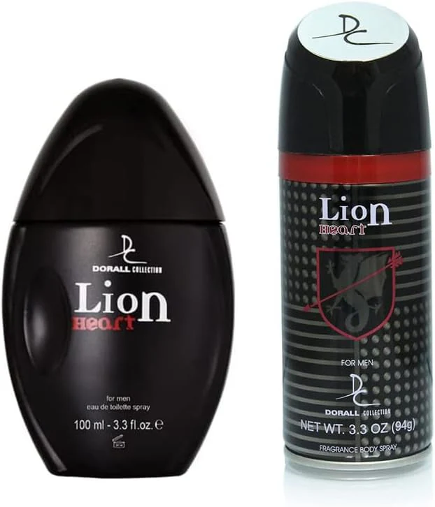 Dorall Collection Lion Heart Perfume Gift Set for Men (Eau De Toilette Perfume  Deodorant Body Spray Gift Set For Him (100ML+150ML) - Image 4