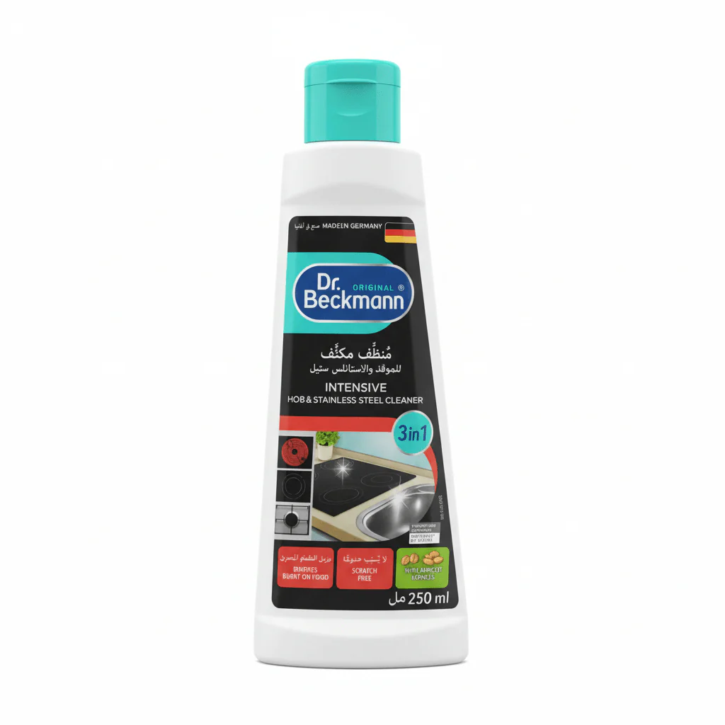 Dr. Beckmann Intensive Hob & Stainless Steel Cleaner-250ml