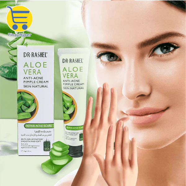Dr.Rashel Natural Skin Care Aloe Vera Anti Acne Pimple Facial Cream 30g - Image 4