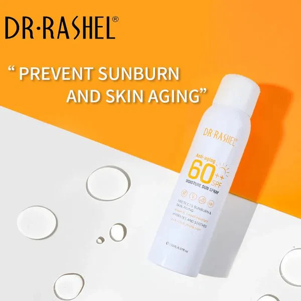 Dr.Rashel Anti-Aging & Moisture Sun Spray SPF 60++ - 150ml - Image 2