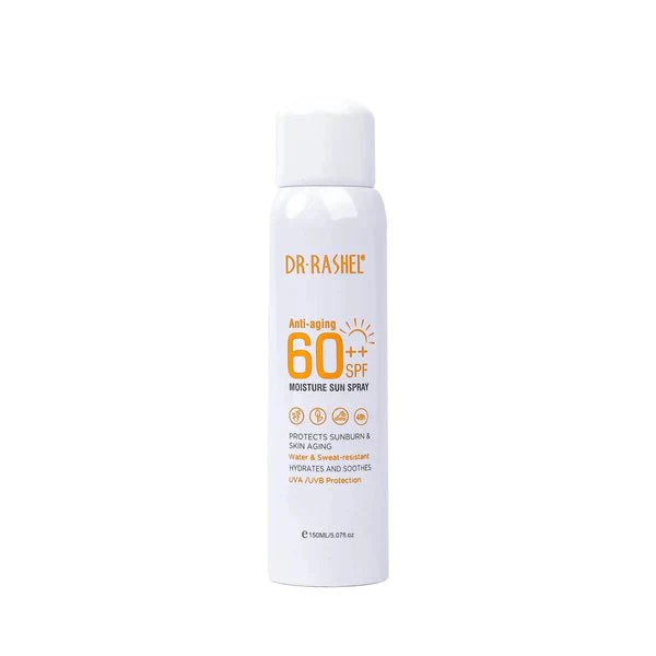 Dr.Rashel Anti-Aging & Moisture Sun Spray SPF 60++ - 150ml - Image 3