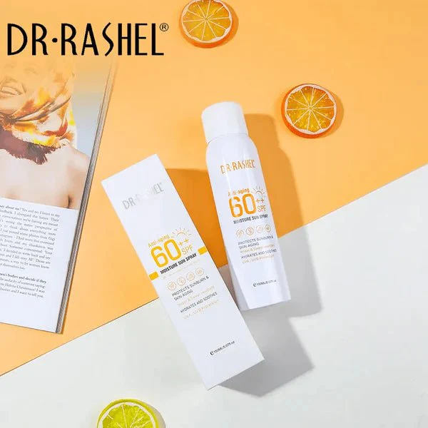 Dr.Rashel Anti-Aging & Moisture Sun Spray SPF 60++ - 150ml - Image 4