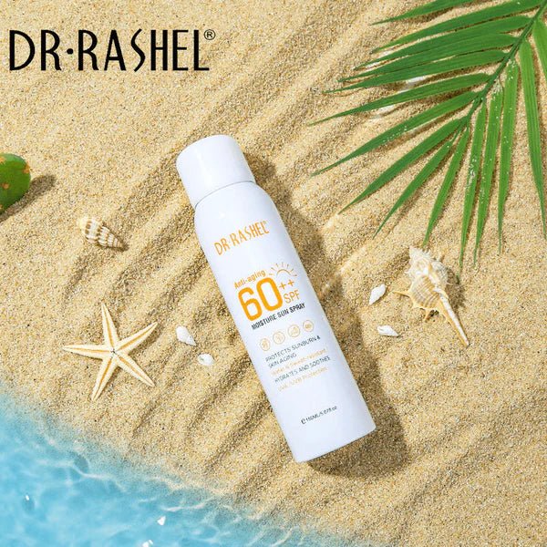 Dr.Rashel Anti-Aging & Moisture Sun Spray SPF 60++ - 150ml - Image 5