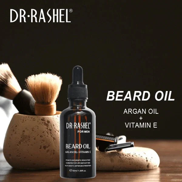 Dr.Rashel Argan + Vitamin E Beard Oil 50ml - Image 5