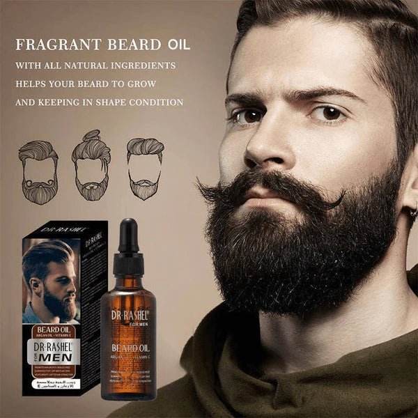 Dr.Rashel Argan + Vitamin E Beard Oil 50ml - Image 7