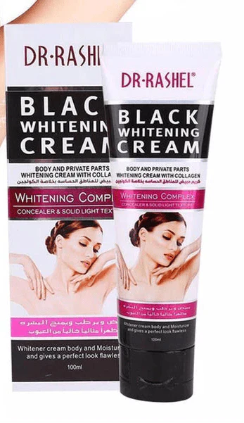 Dr.Rashel Black Whitening With Collagen Cream 100g