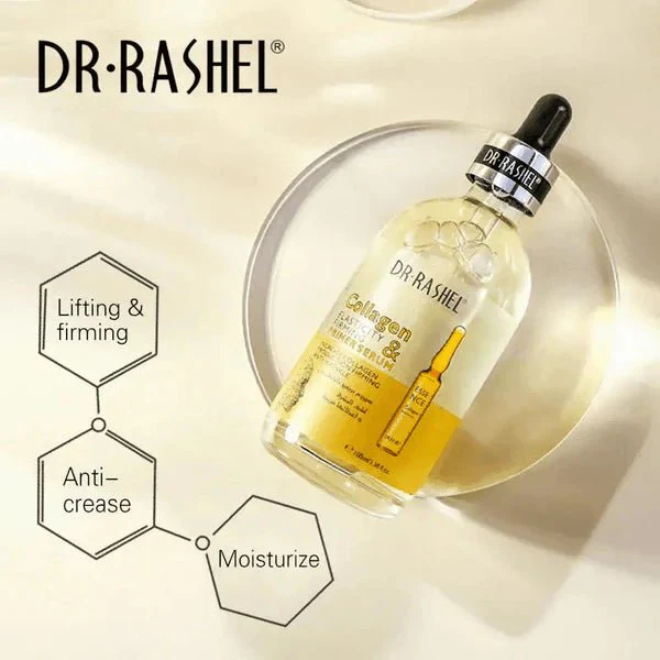 Dr. Rashel Collagen Elasticity Firming & Primer Serum 100ml - Image 6
