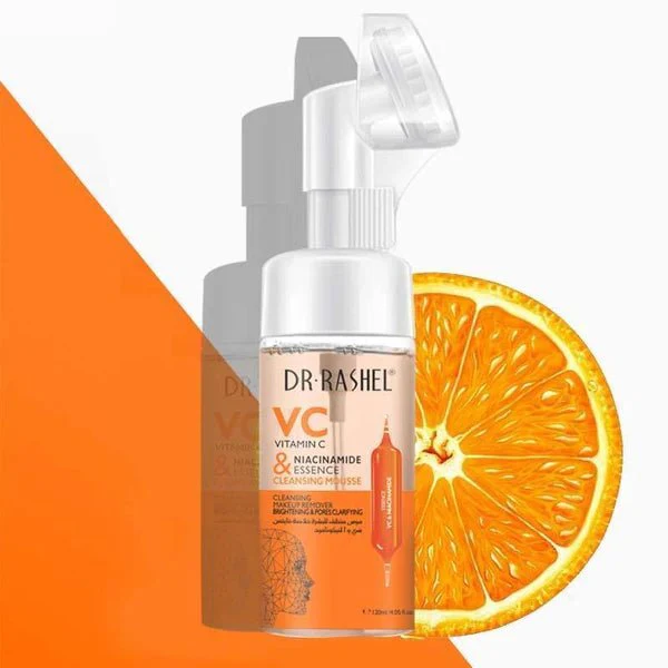 Dr.Rashel Vitamin C & Niacinamide Essence Cleansing Mousse 125ml - Image 2