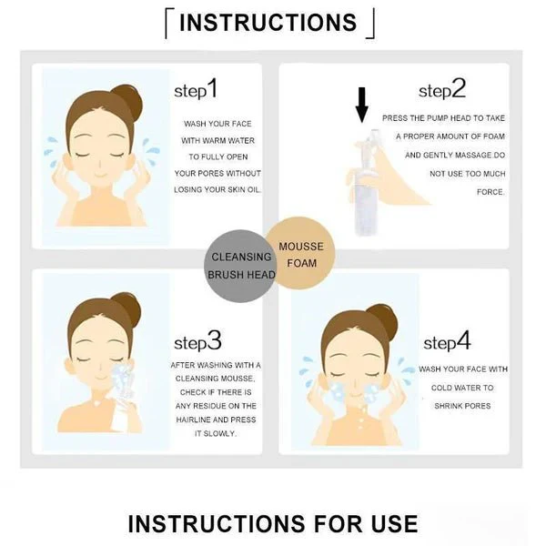 Dr.Rashel Vitamin C & Niacinamide Essence Cleansing Mousse 125ml - Image 4