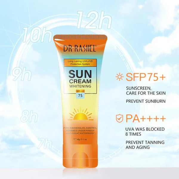 Dr.Rashel Sun Cream Whitening SPF+++75 - 60g - Image 4
