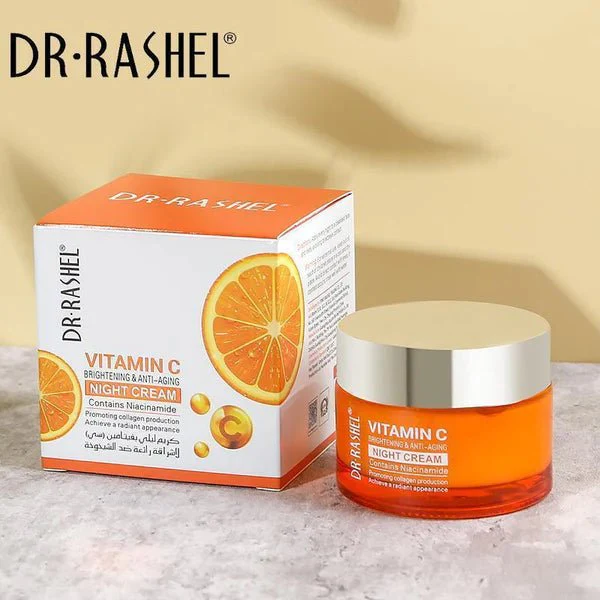 Dr.Rashel Vitamin C Brightening & Anti-Aging Night Cream 50gm - Image 2