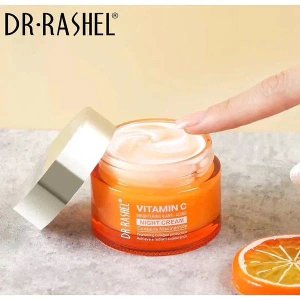 Dr.Rashel Vitamin C Brightening & Anti-Aging Night Cream 50gm - Image 3