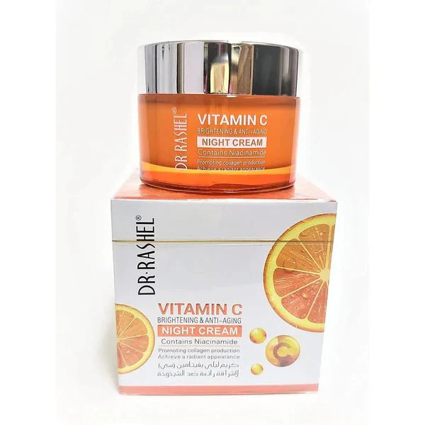 Dr.Rashel Vitamin C Brightening & Anti-Aging Night Cream 50gm - Image 4