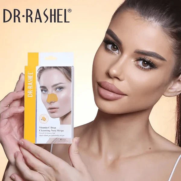 Dr.Rashel Vitamin C Deep Cleansing Nose Strips 6 Pcs - Image 3