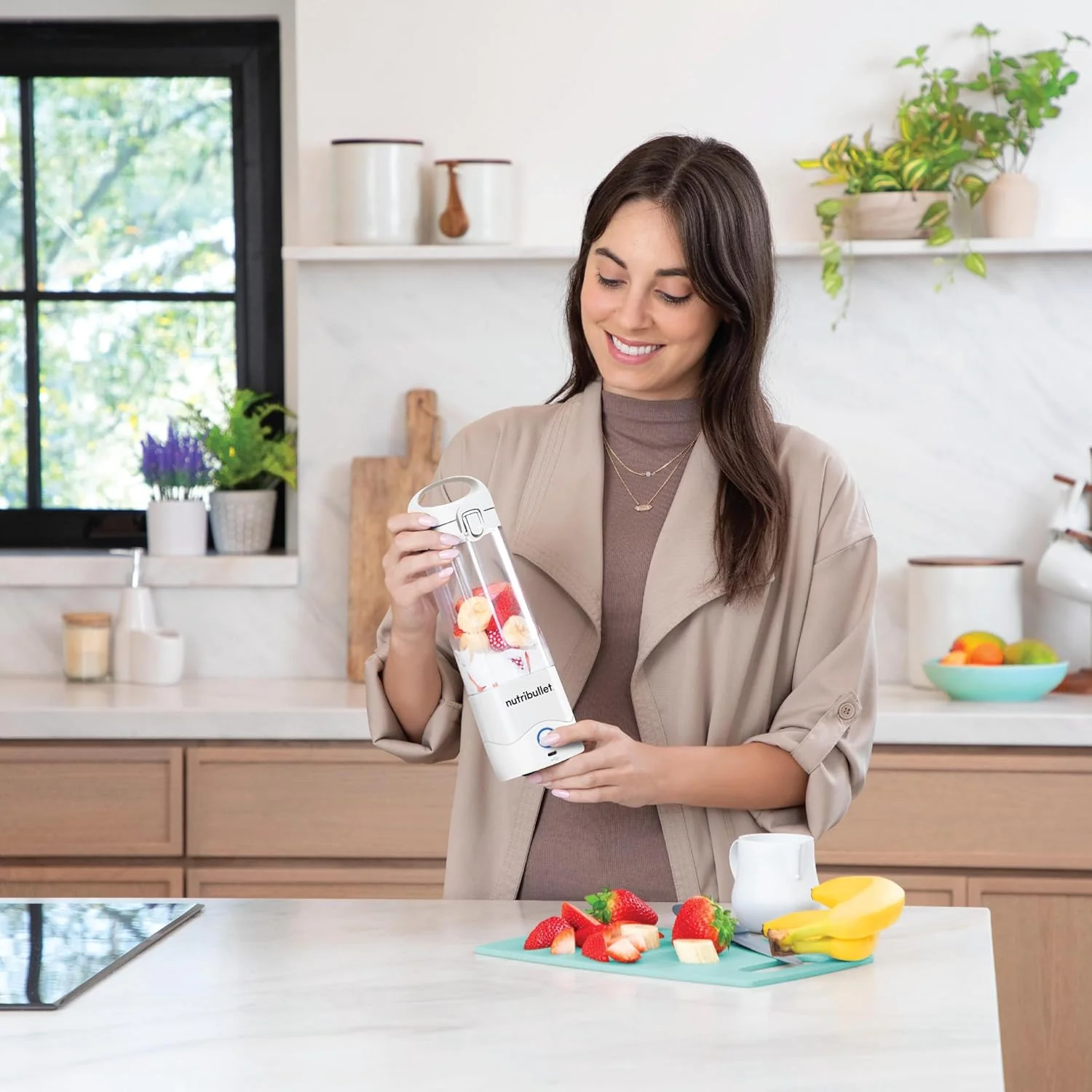 Nutribullet Portable Blender 475ml - Offwhite - Image 7