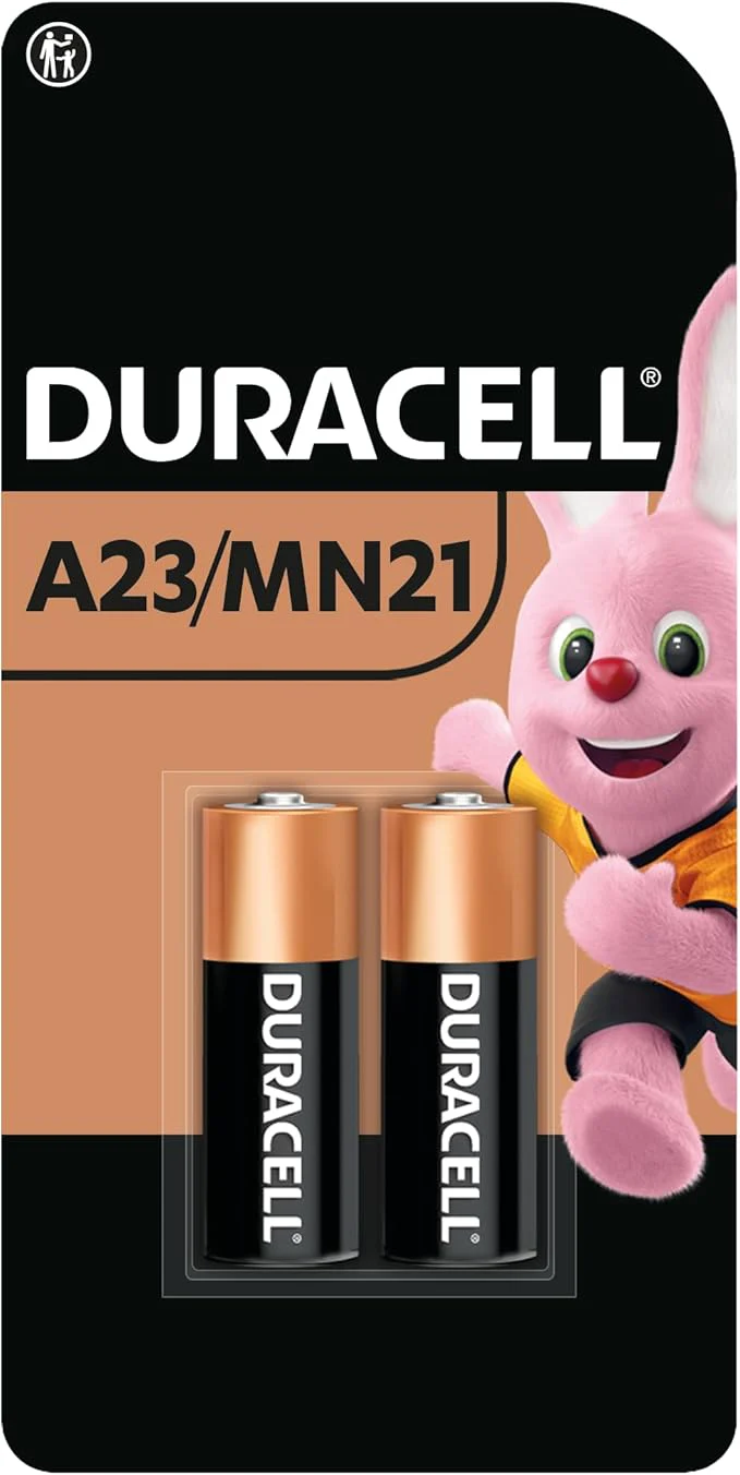 DURACELL MN21/23 12V Alkaline Battery, Pack pf 2
