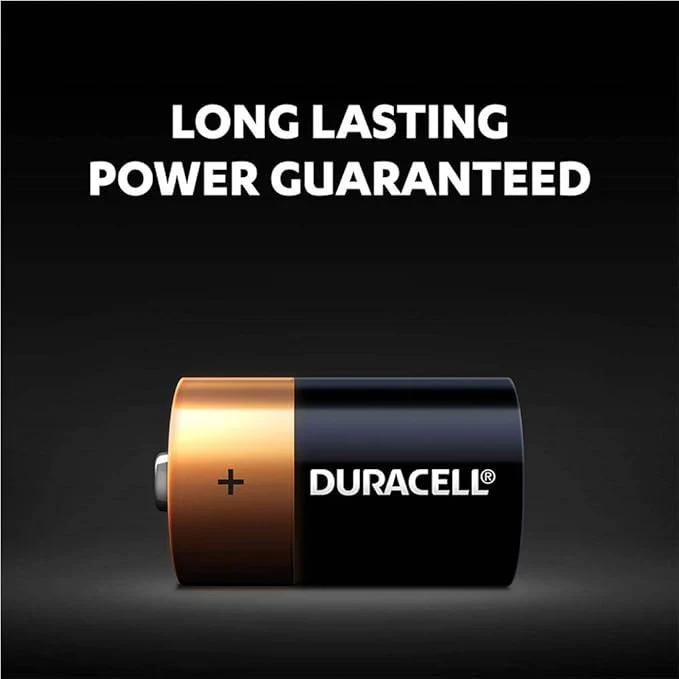 DURACELL Type D Long Lasting Power Guaranteed Battery 1.5V, Pack of 2 - Image 3