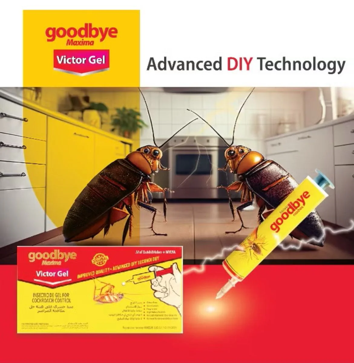 Dutch & Habro Goodbye Maxima Victor Gel, Insecticide Gel 25g - Image 2