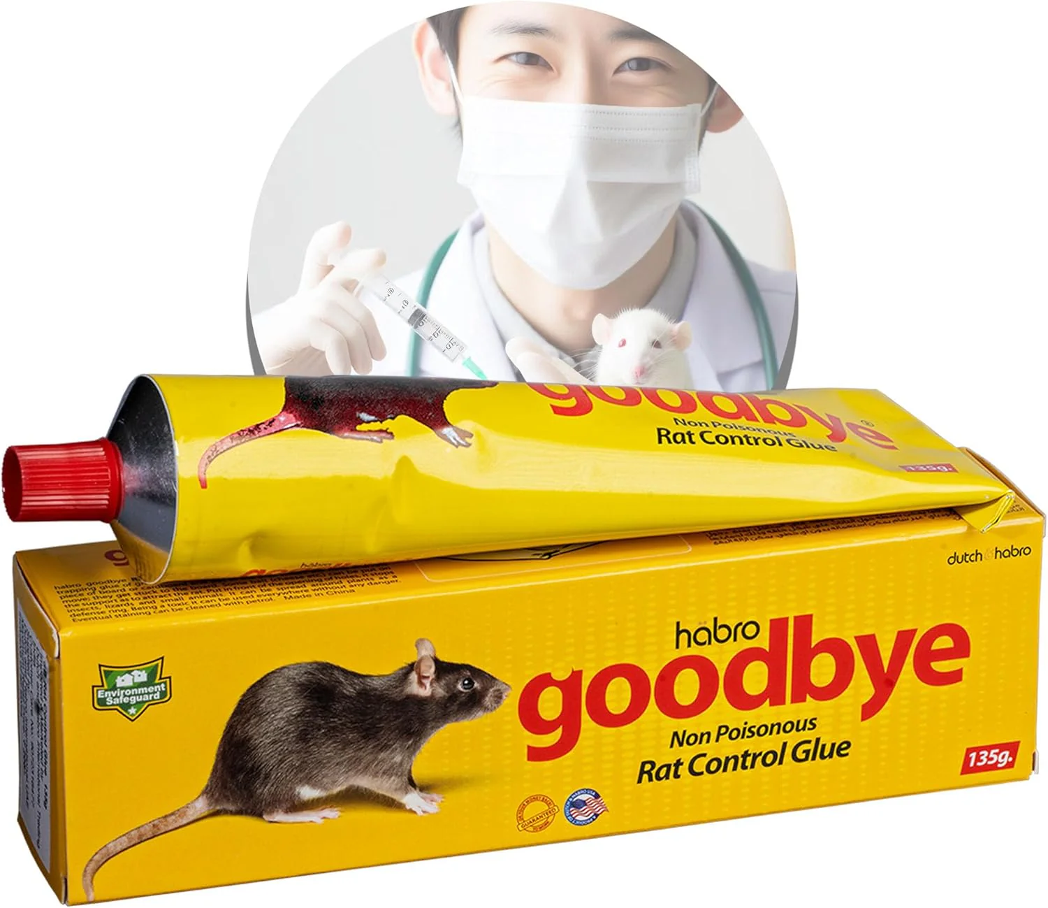 Dutch & Habro Goodbye Rat Control Glue (135g) - Image 2