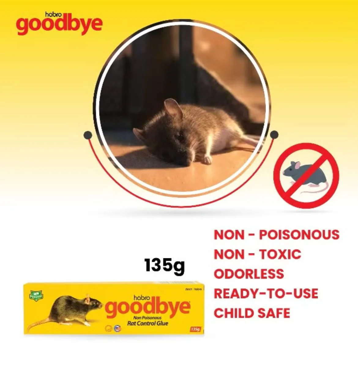 Dutch & Habro Goodbye Rat Control Glue (135g) - Image 5