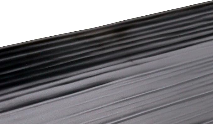 Dynasty Black Melamine Serving Tray Rectangle, BPA-free, Sleek Black Finish, Ideal to Serve Food, Fruits, Snacks, Dishes, Meals Kitchen Tableware Dining Home Decor. (22x34cm) - Image 2
