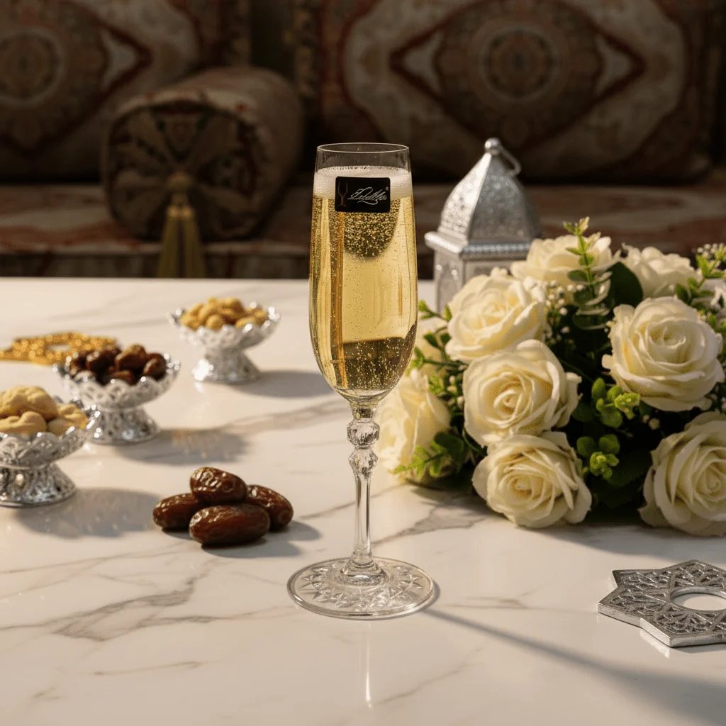 Edelita Celebration Champagne Flute Glass with Slim Design for Sparkling Drinks and Special Occasions – 250 ml - Image 2