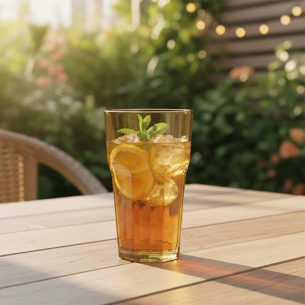 Elegance Tinted Yellow Acrylic Tumbler - Stylish Colour Finish Drinking Glass for Home & Outdoor Use 400ml - Image 4