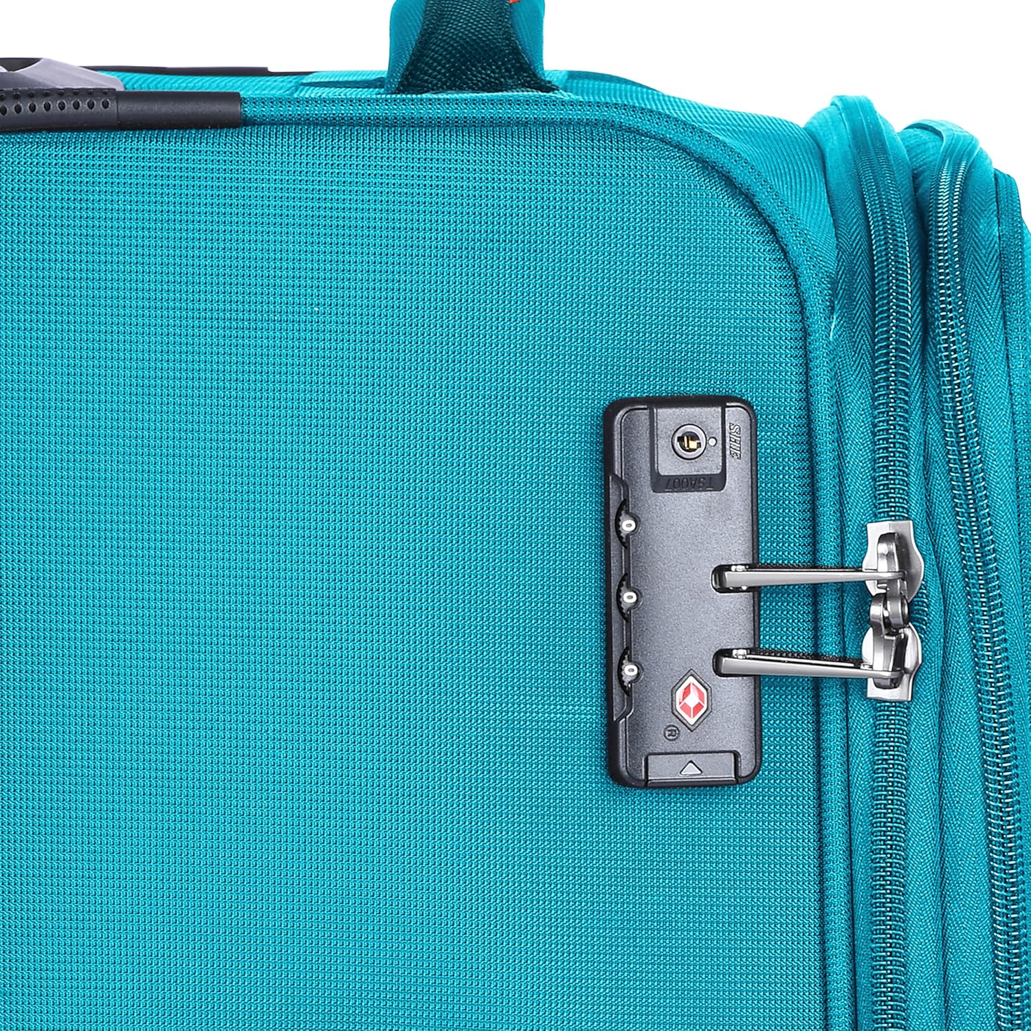 Eminent E788SZ Lightweight Soft Luggage – Expandable Polyester Suitcase with 4 Double Spinner Wheels & TSA Lock, Green, 24-Inch - Image 6