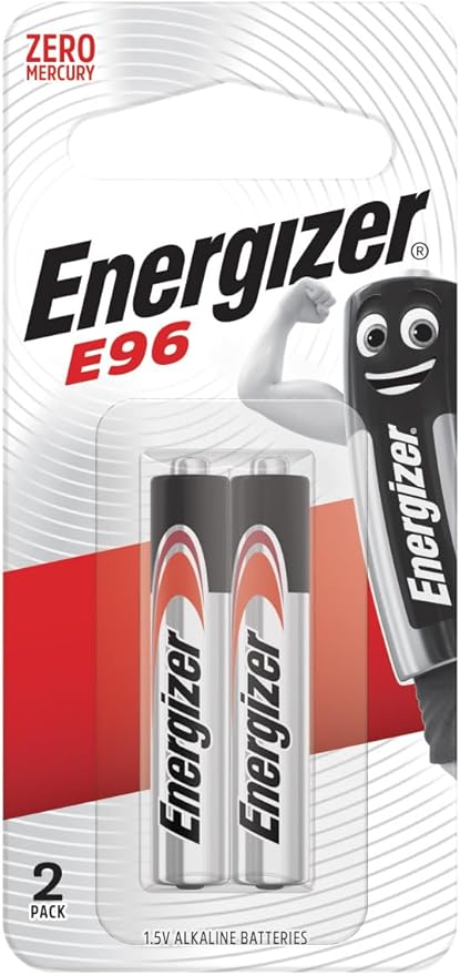 ENERGIZER E96 AAAA Alkaline Battery 1.5V, Pack of 2