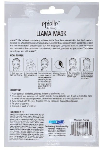 Epielle Facial Mask Llama Calming & Toning-23g - Image 2