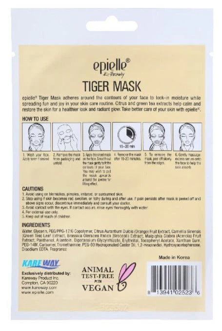 Epielle Facial Mask Tiger-23g - Image 2