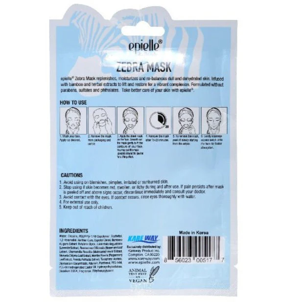 Epielle Facial Mask Zebra Lifting & Restoring-23ML - Image 2