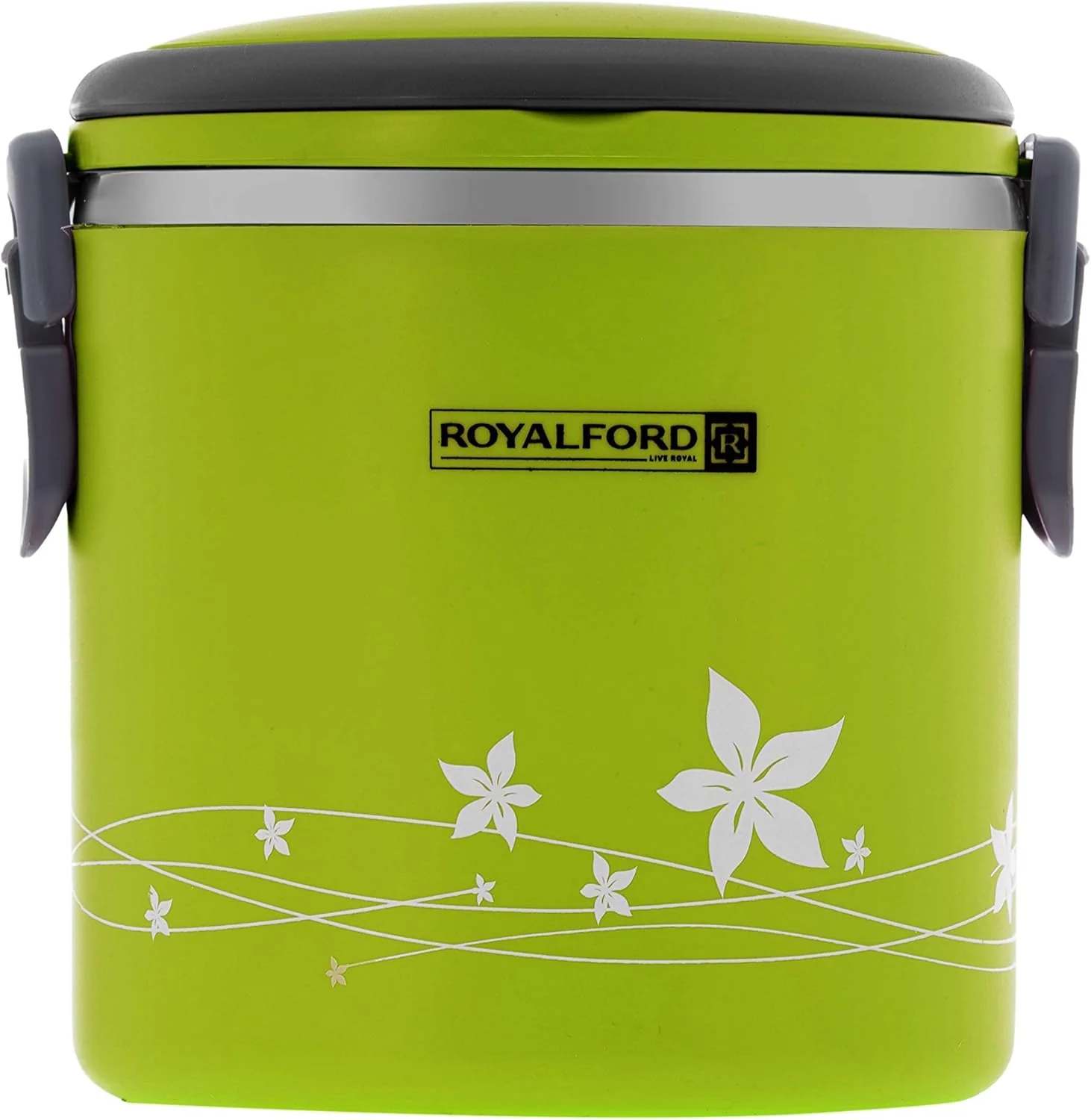 Royalford Lunch Box, Green Color, 1800Ml
