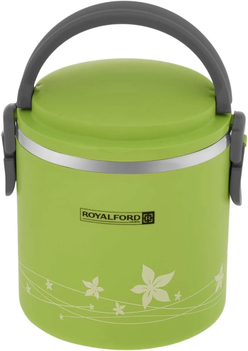 Royalford Lunch Box, Green Color, 1800Ml - Image 3